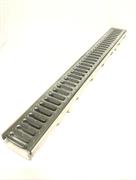 CANALE H.6 MINI M85 cm.10 ml.1 C/GRIGLIA ORVEG POLIESTERE GRIGIO